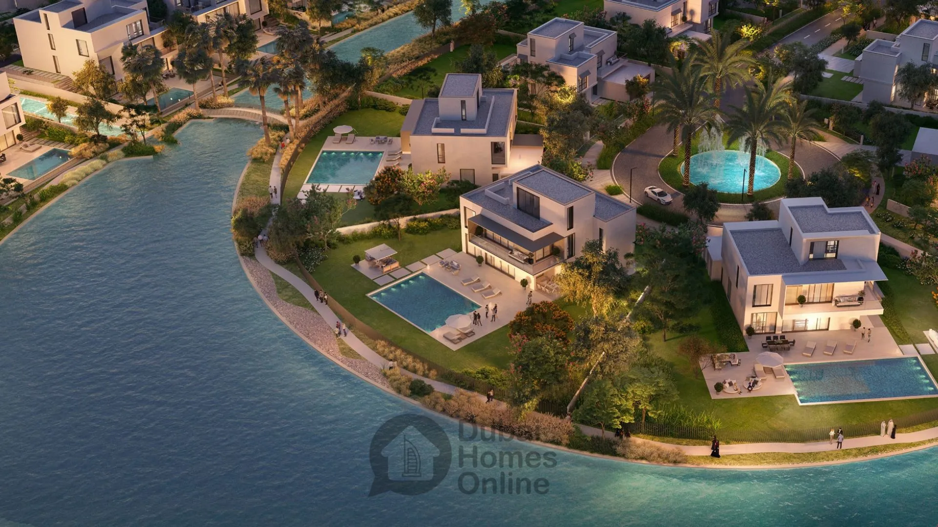 مشروع فلل إعمار بالميرا 3 ذا أواسيس: فلل فاخرة للبيع في دبي