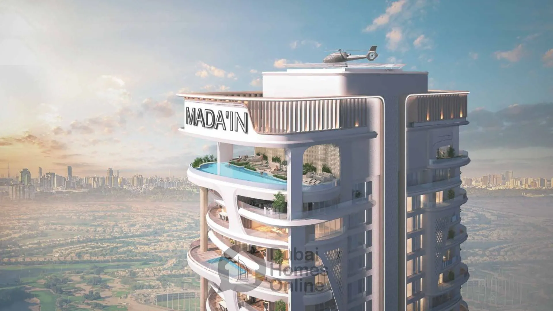 Madain Tower By Madain: Exclusive Apartments & Sky Villas & Sky Mansions For Sale at Dubai Marina