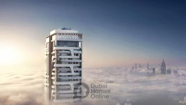 Madain Tower By Madain: Exclusive Apartments & Sky Villas & Sky Mansions For Sale at Dubai Marina