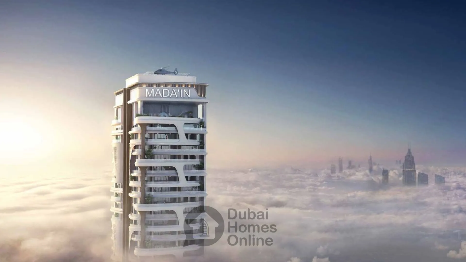 Madain Tower By Madain: Exclusive Apartments & Sky Villas & Sky Mansions For Sale at Dubai Marina