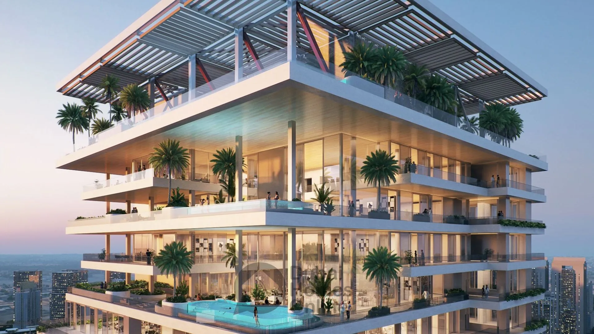 برج فيرمونت ريزيدنسز سولارا دبي: شقق وبنتهاوس دوبلكس للبيع في وسط مدينة دبي