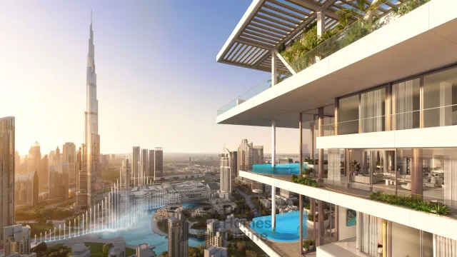 Fairmont Residences Solara Tower: Apartments And Duplex Penthouses For Sale in Downtown Dubai