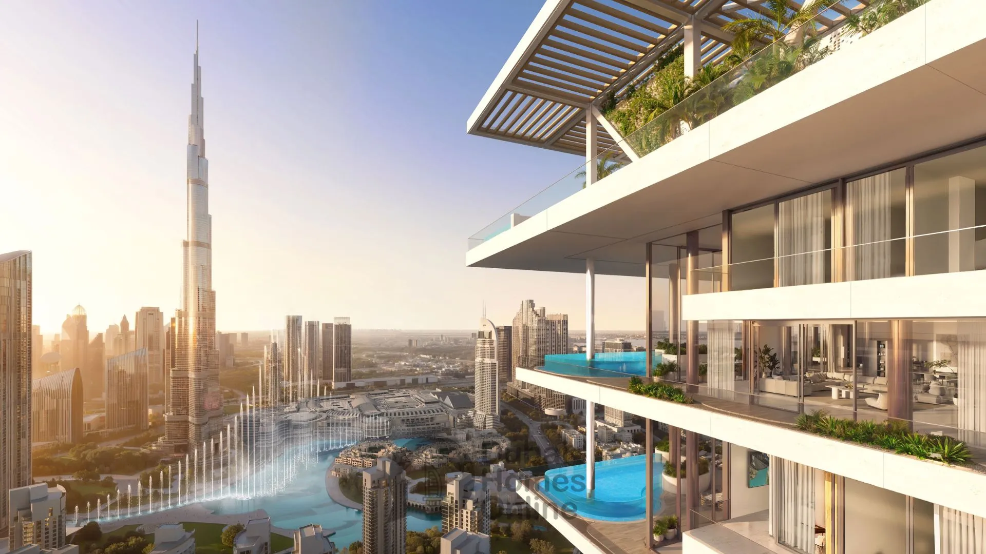 برج فيرمونت ريزيدنسز سولارا دبي: شقق وبنتهاوس دوبلكس للبيع في وسط مدينة دبي