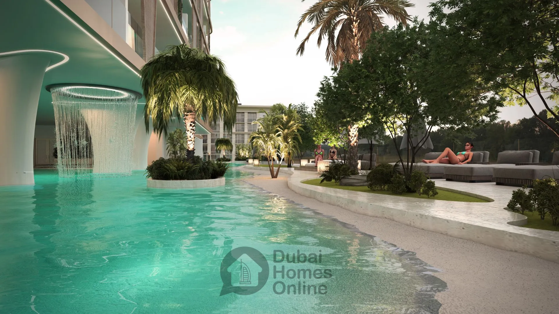 شقق بيس لاجونز من بيس هومز للتطوير العقاري: شقق فاخرة للبيع في مجمع دبي لاند السكني