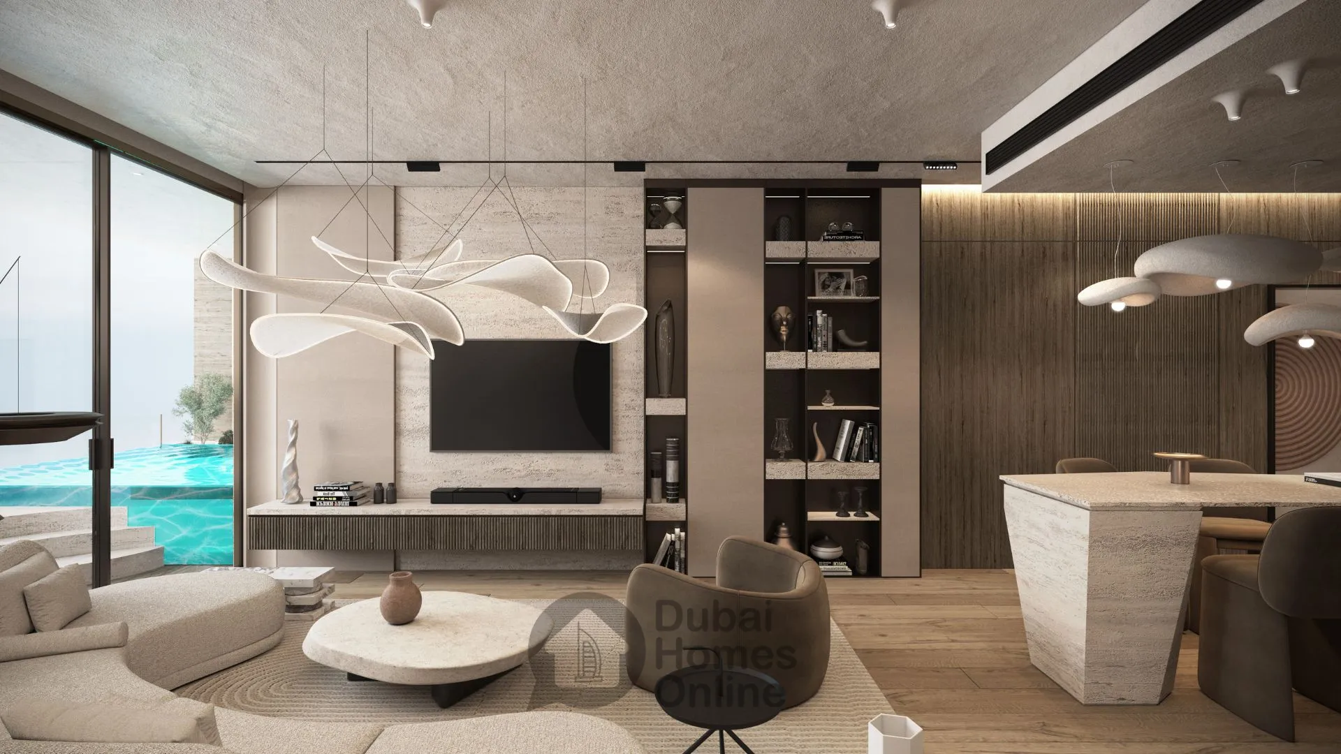 شقق بيس لاجونز من بيس هومز للتطوير العقاري: شقق فاخرة للبيع في مجمع دبي لاند السكني