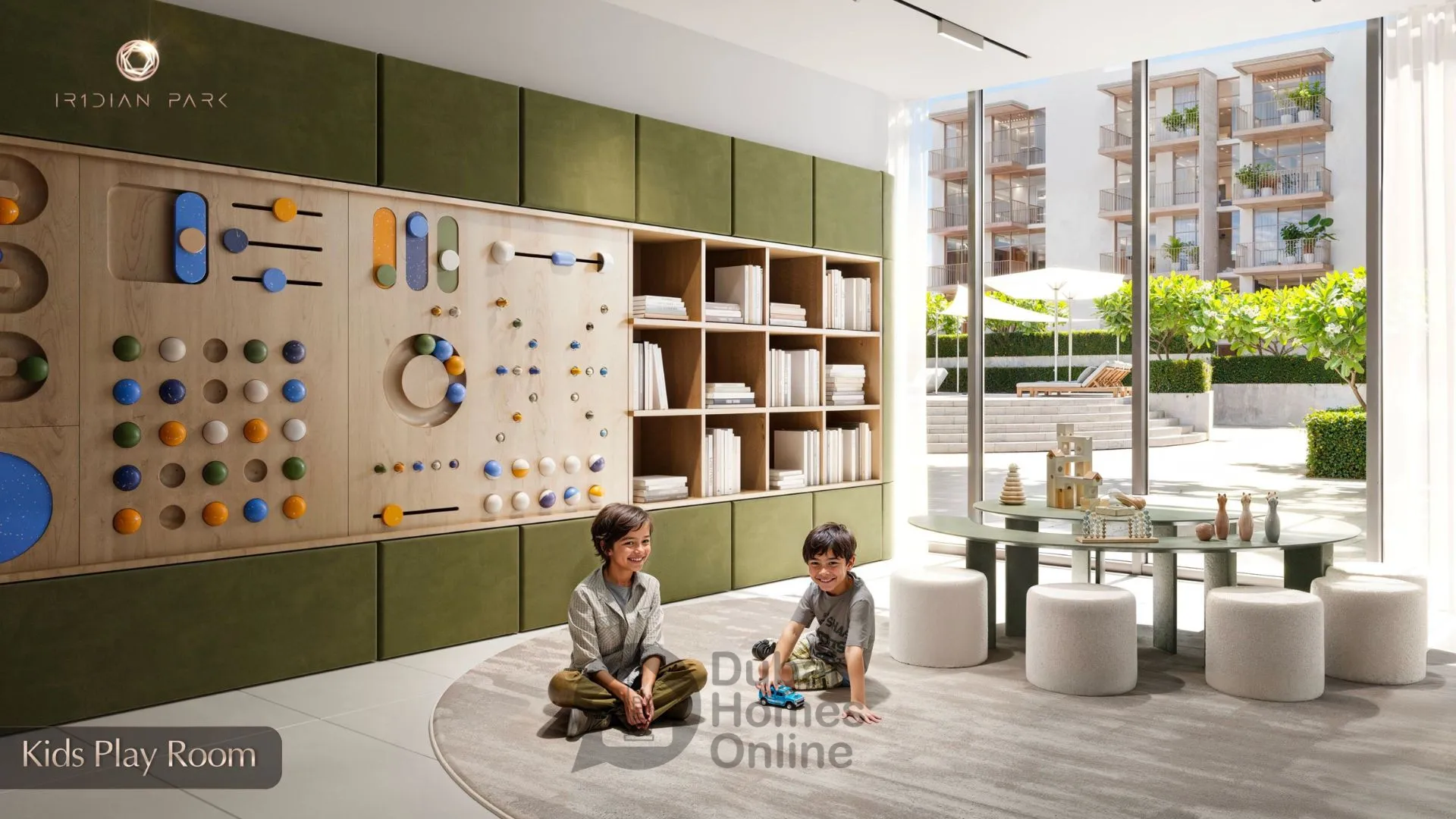 پروژه ایریدین پارک: خرید خانه در دبی در آپارتمان‌ های لوکس در منطقه جی وی سی دبی