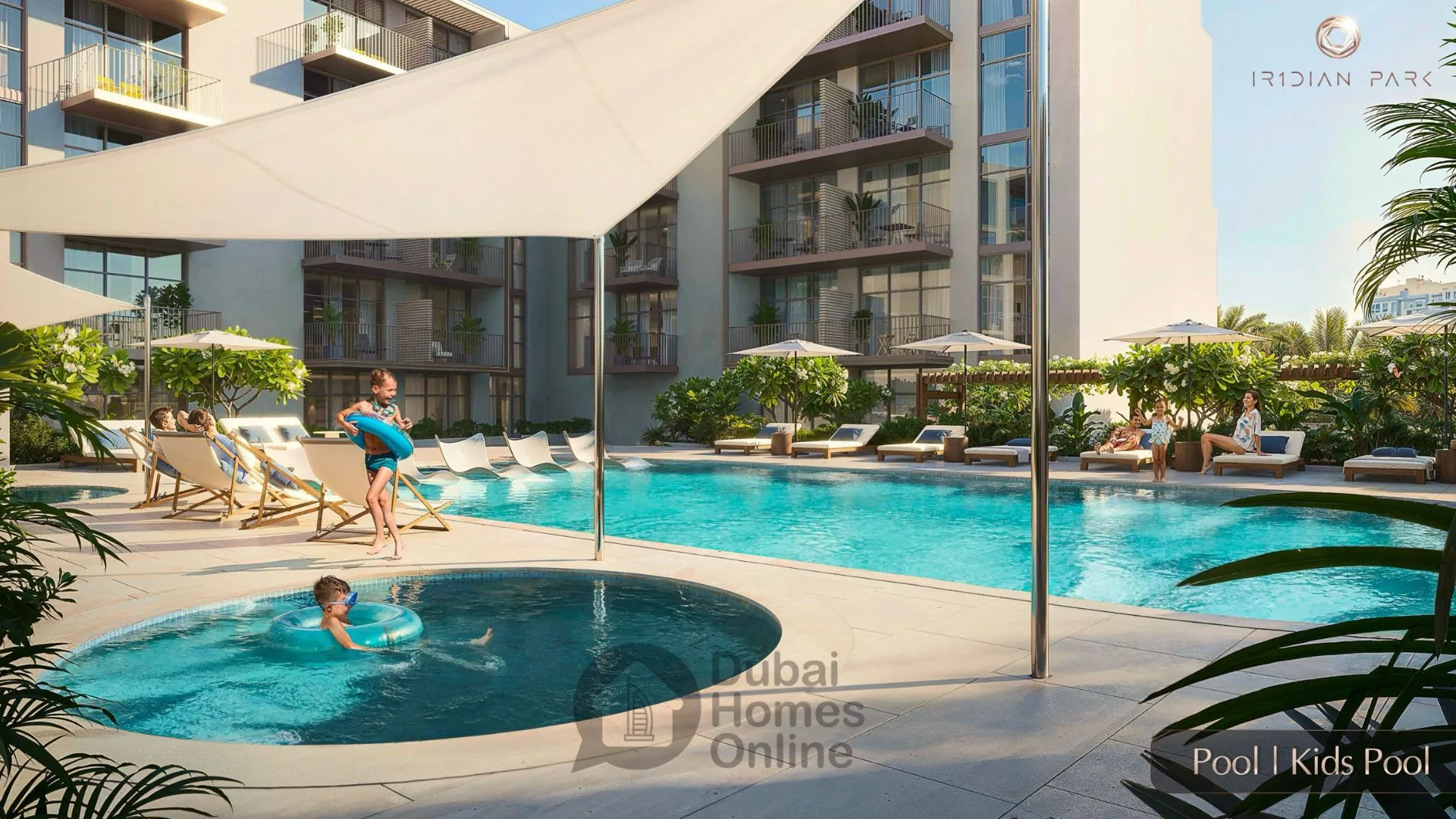 پروژه ایریدین پارک: خرید خانه در دبی در آپارتمان‌ های لوکس در منطقه جی وی سی دبی