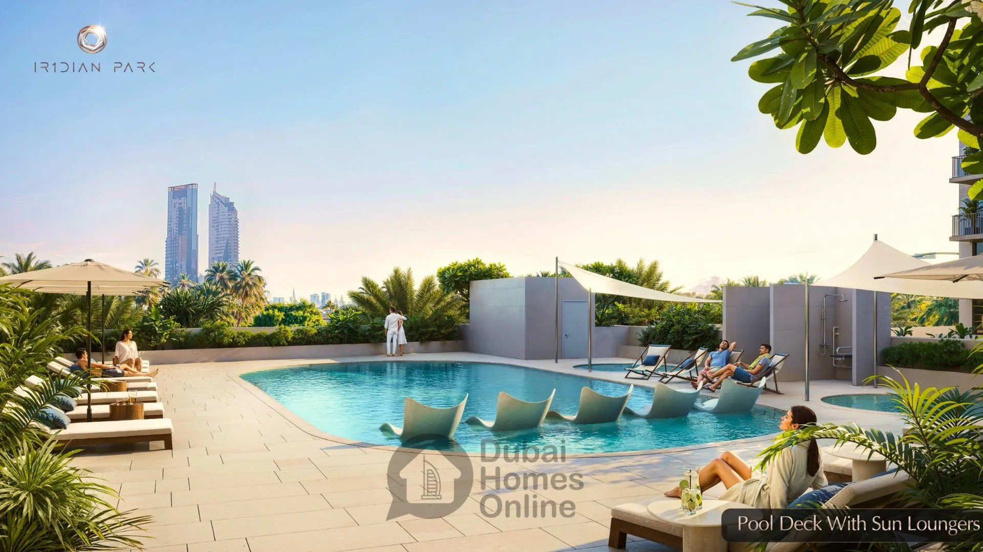 پروژه ایریدین پارک: خرید خانه در دبی در آپارتمان‌ های لوکس در منطقه جی وی سی دبی