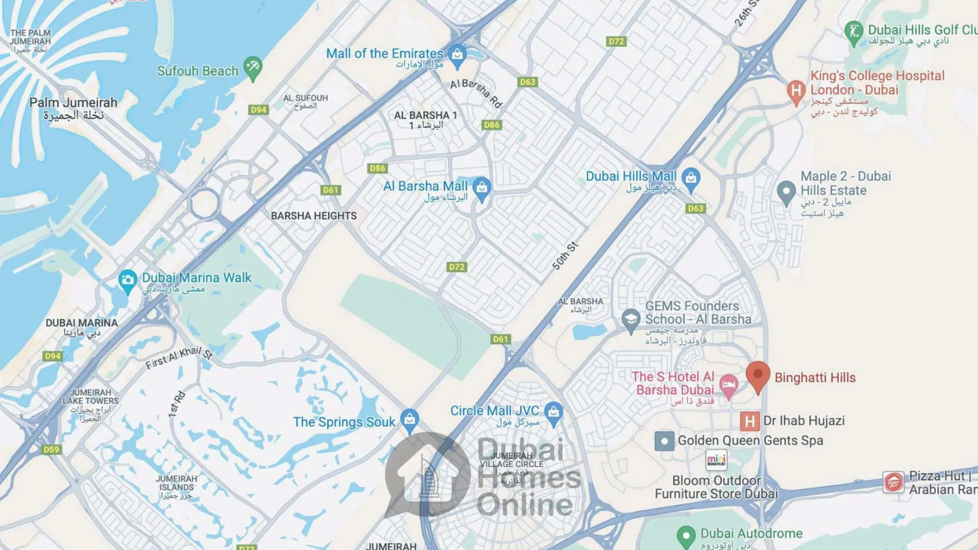 مشروع بن غاطي هيلفيوز: شقق للبيع في حديقة دبي للعلوم
