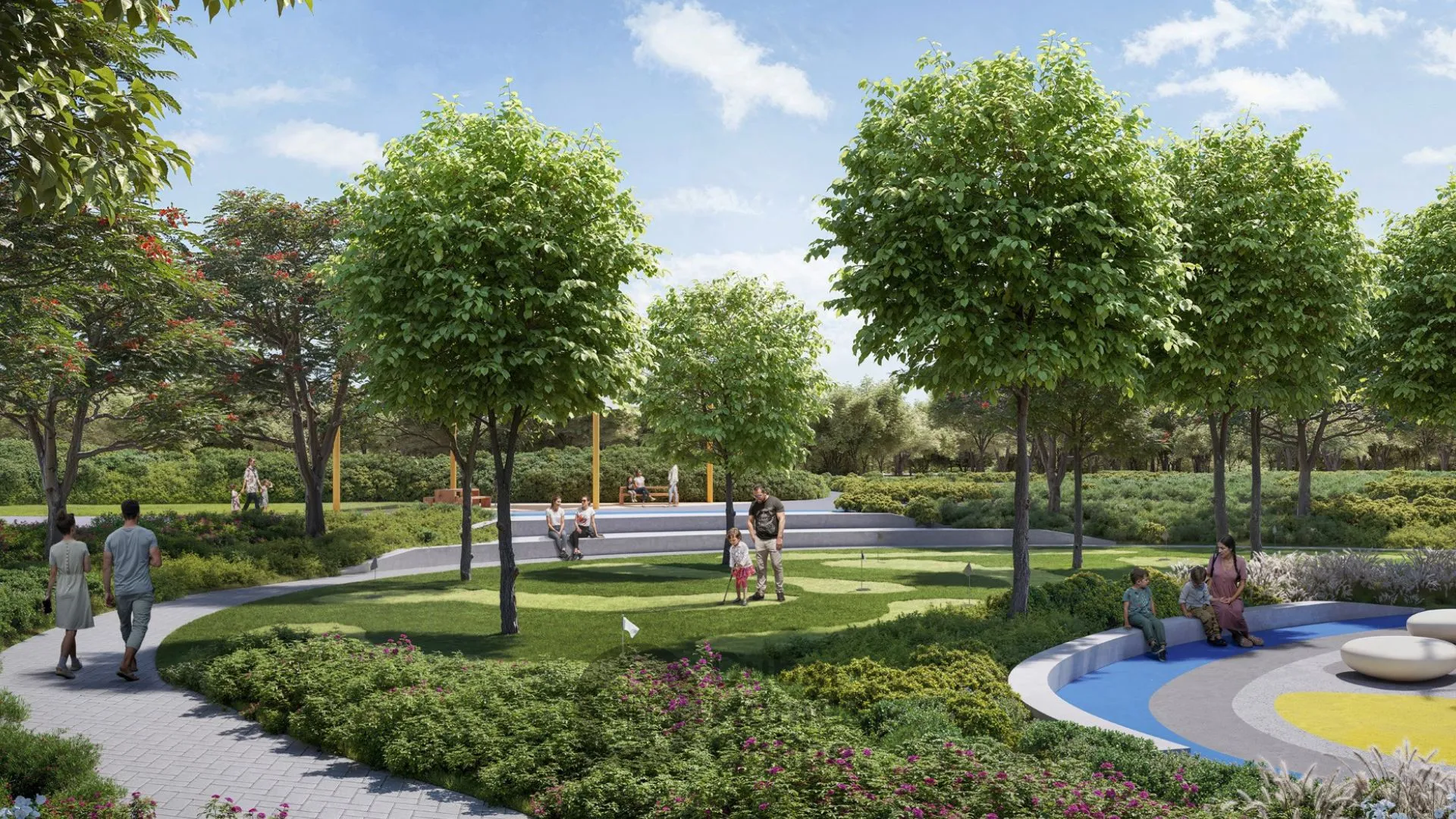 Emaar Parkwood: Apartments And Townhouses For Sale at Dubai Hills Estate