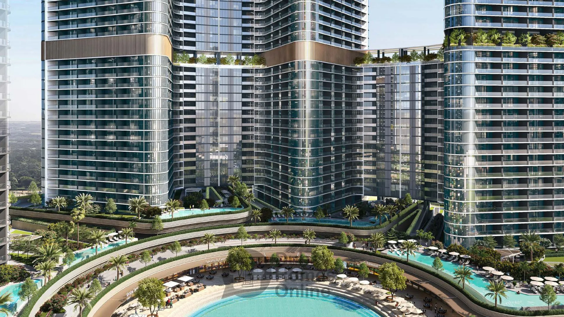 مشروع شوبا سكاي فيو سبكترا: شقق للبيع في سوبها هارتلاند 2 دبي