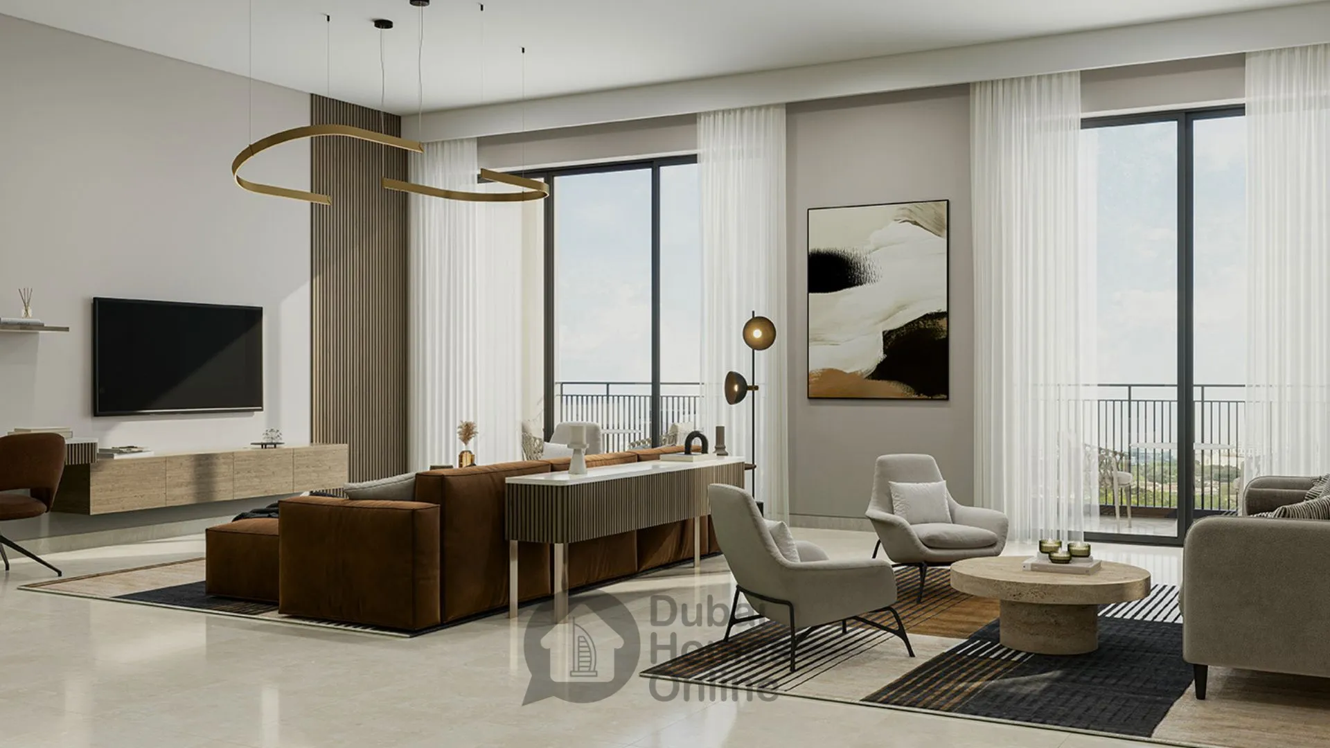 أفيني تريبيوت بورتفوليو ريزيدنسز: شقق مفروشة بالكامل للبيع في الجداف دبي