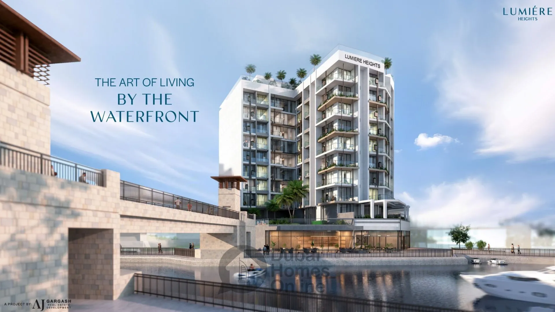 لوميير هايتس: شقق مطلة على الواجهة البحرية للبيع في الجداف دبي