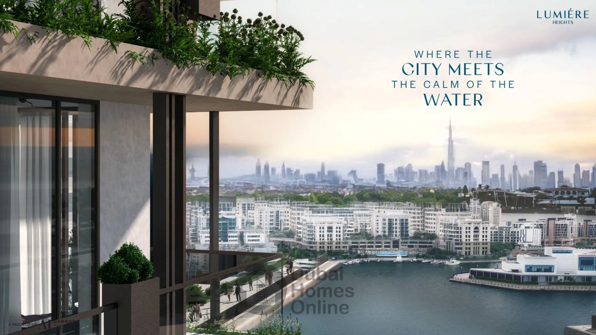 لوميير هايتس: شقق مطلة على الواجهة البحرية للبيع في الجداف دبي