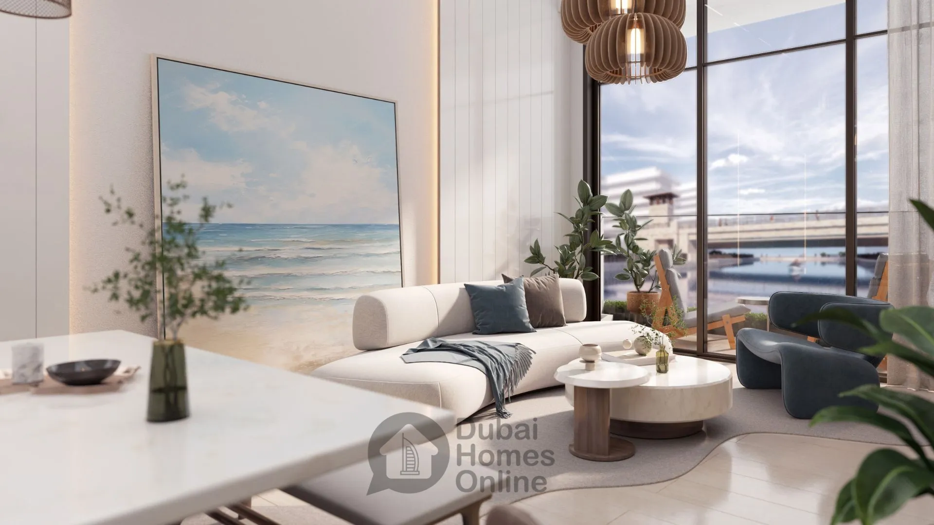 لوميير هايتس: شقق مطلة على الواجهة البحرية للبيع في الجداف دبي