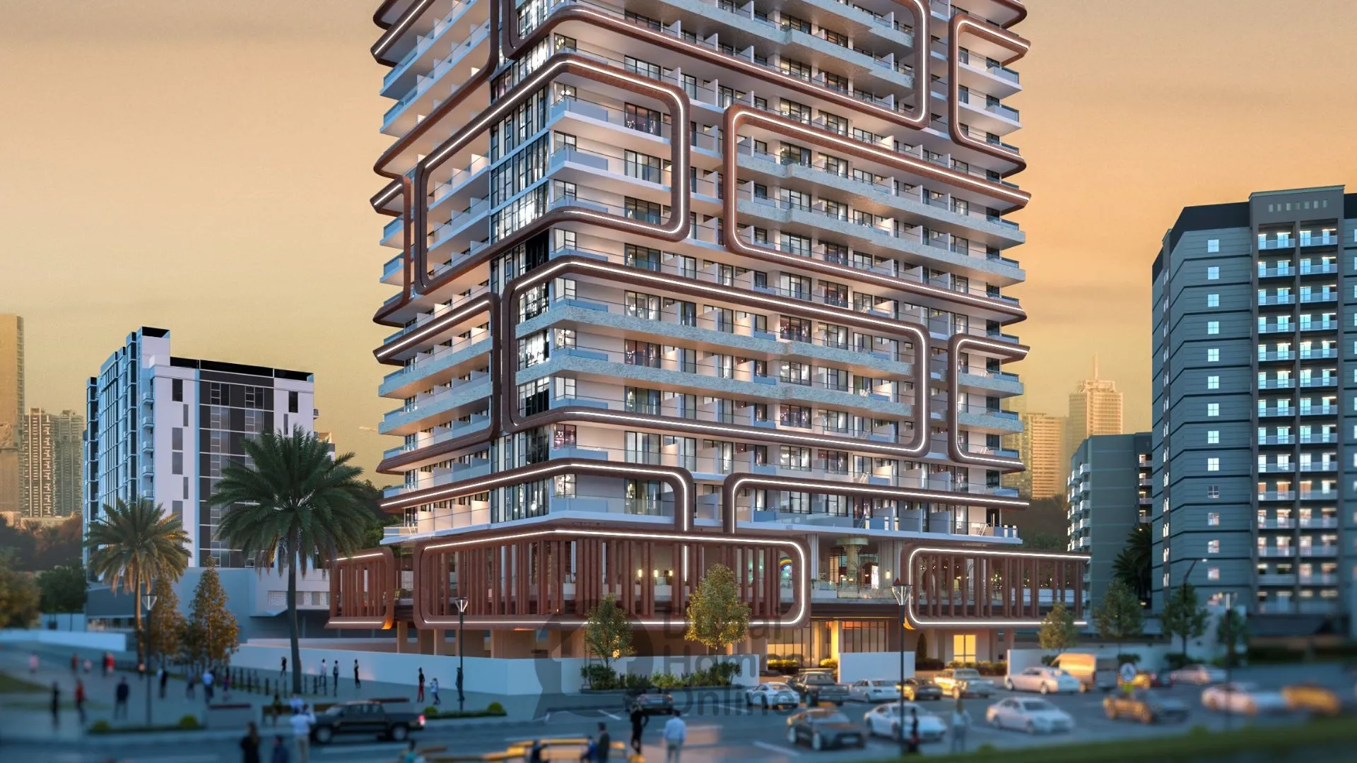 إمباير ليك فيوز: شقق وشقق دوبلكس للبيع في دبي لاند