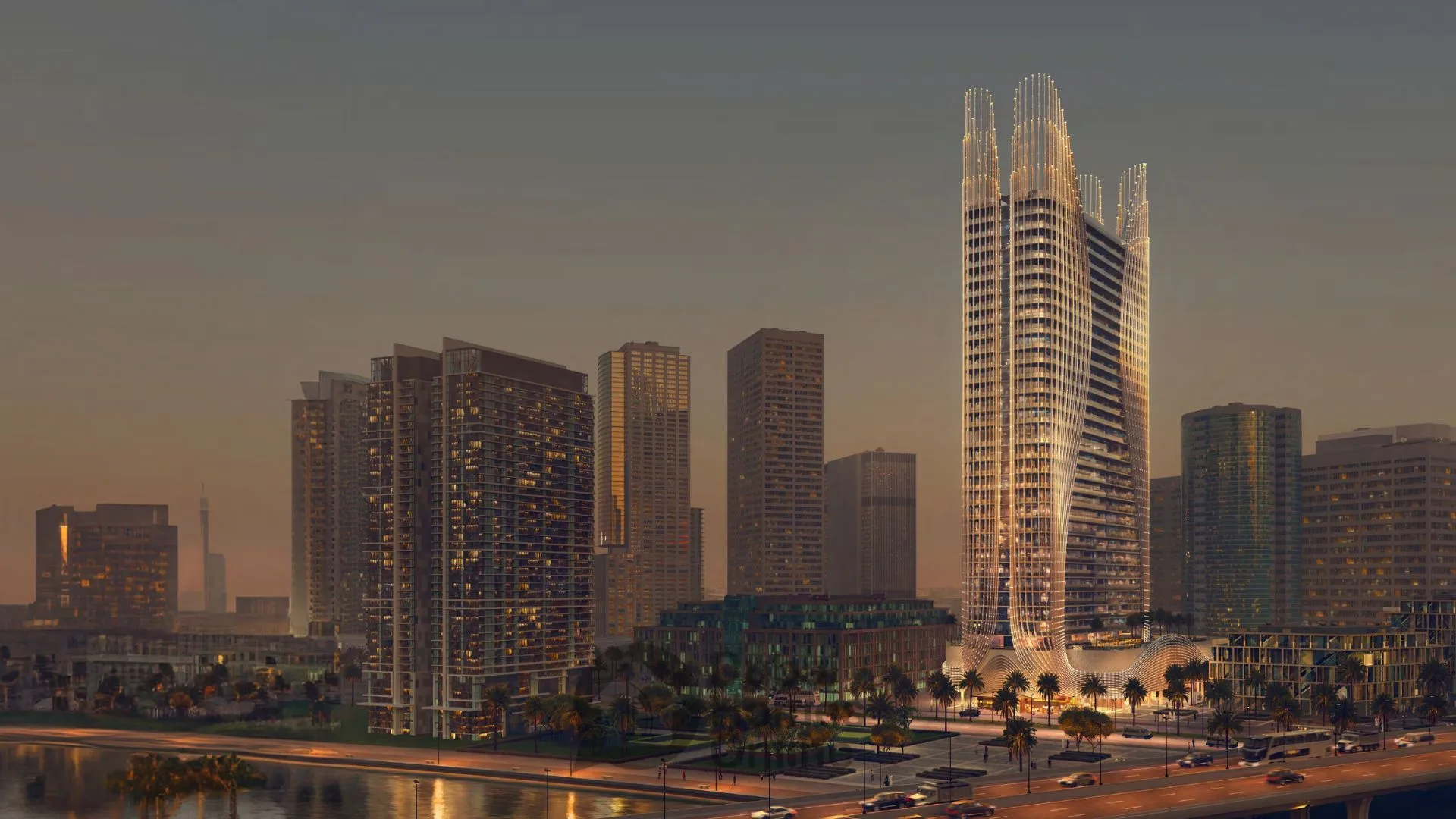 پروژه بن غاطی اسکای هال: خرید آپارتمان در دبی در منطقه بیزینس بی دبی