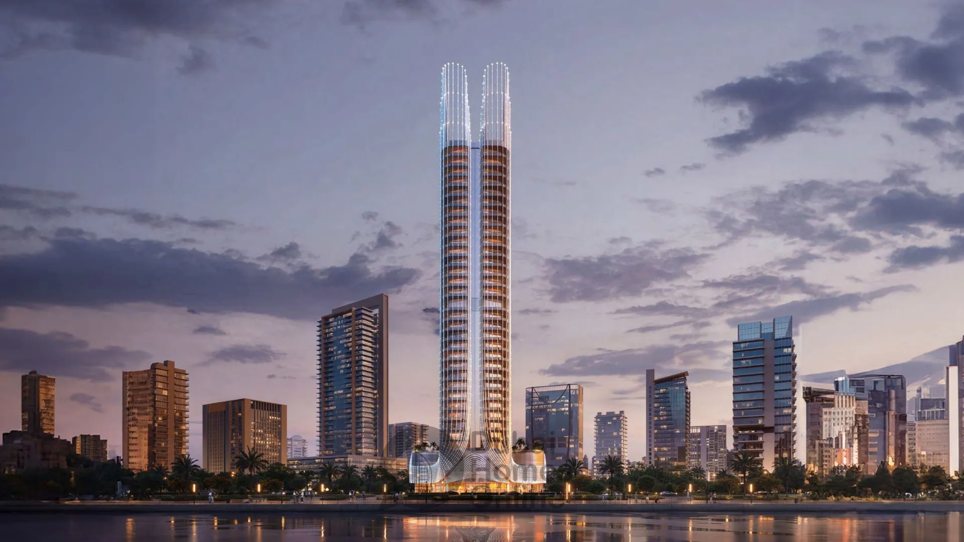 پروژه بن غاطی اسکای هال: خرید آپارتمان در دبی در منطقه بیزینس بی دبی