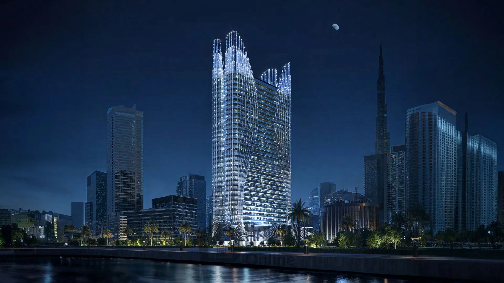 پروژه بن غاطی اسکای هال: خرید آپارتمان در دبی در منطقه بیزینس بی دبی