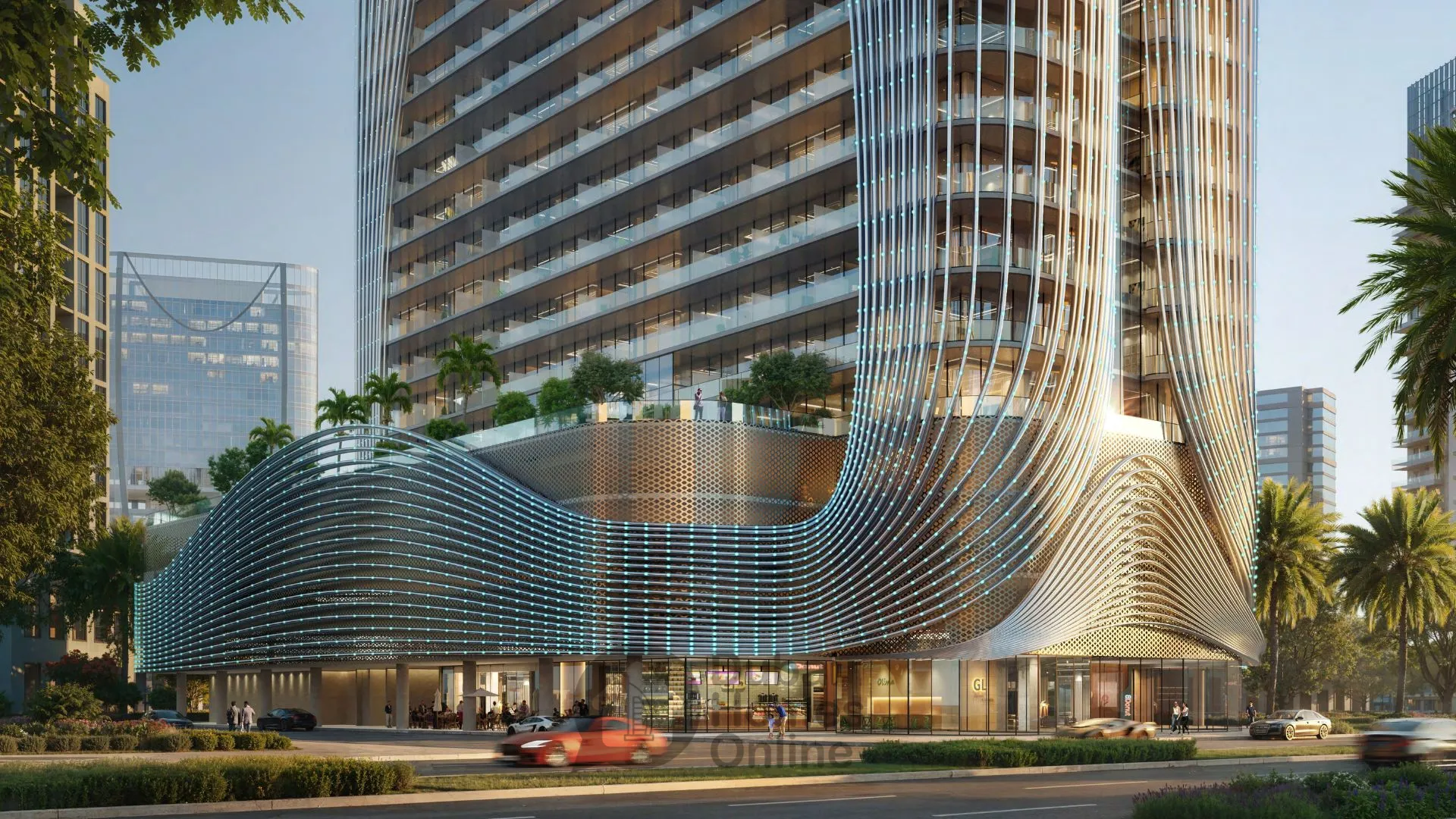 پروژه بن غاطی اسکای هال: خرید آپارتمان در دبی در منطقه بیزینس بی دبی