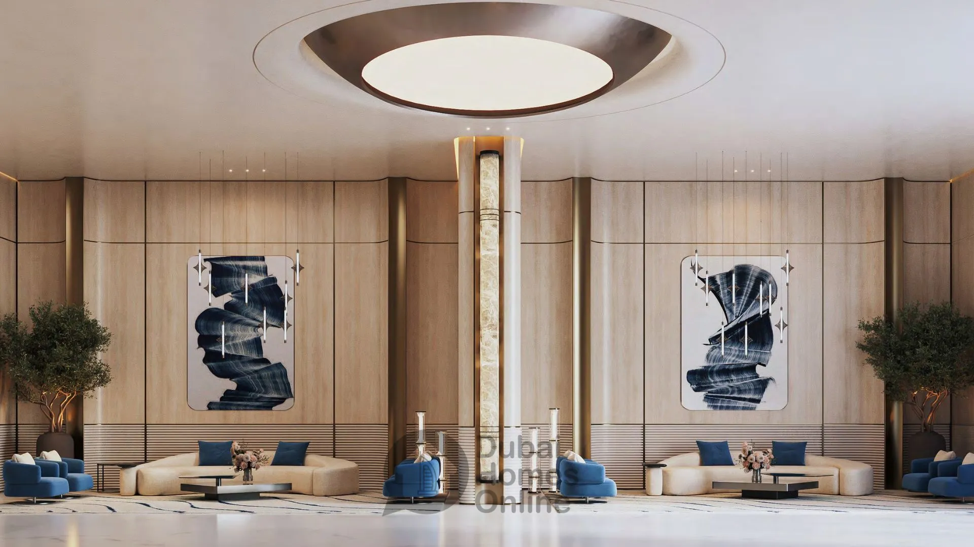 پروژه بن غاطی اسکای هال: خرید آپارتمان در دبی در منطقه بیزینس بی دبی