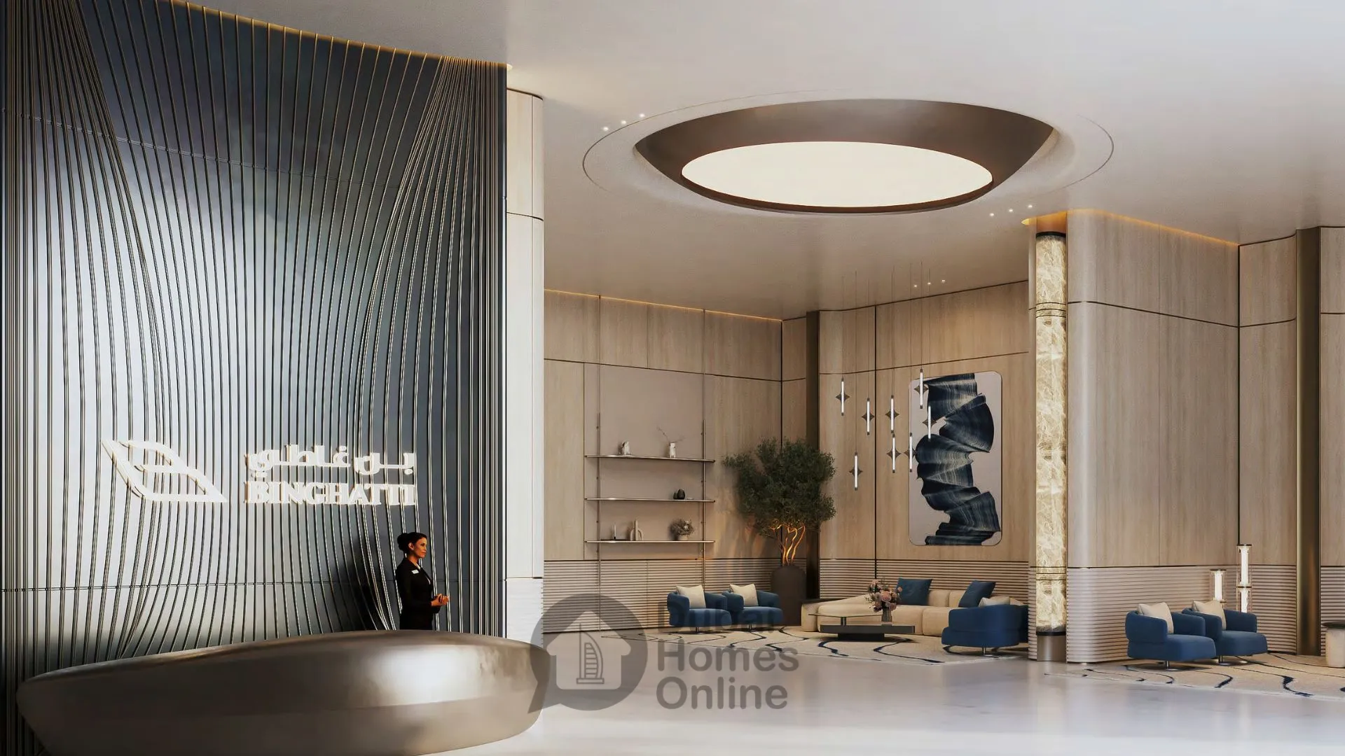 پروژه بن غاطی اسکای هال: خرید آپارتمان در دبی در منطقه بیزینس بی دبی