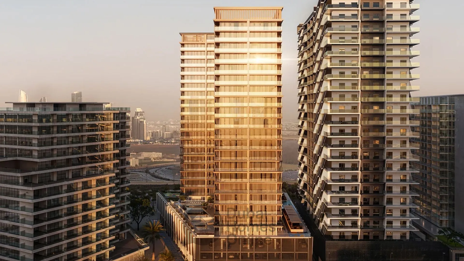 خرید آپارتمان لوکس بن غاطی استار لایت در منطقه الجداف دبی