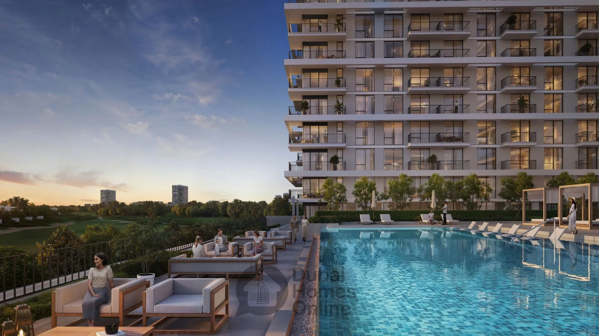 مشروع جولف ميدو في إعمار الجنوب: شقق وتاون هاوس للبيع في دبي