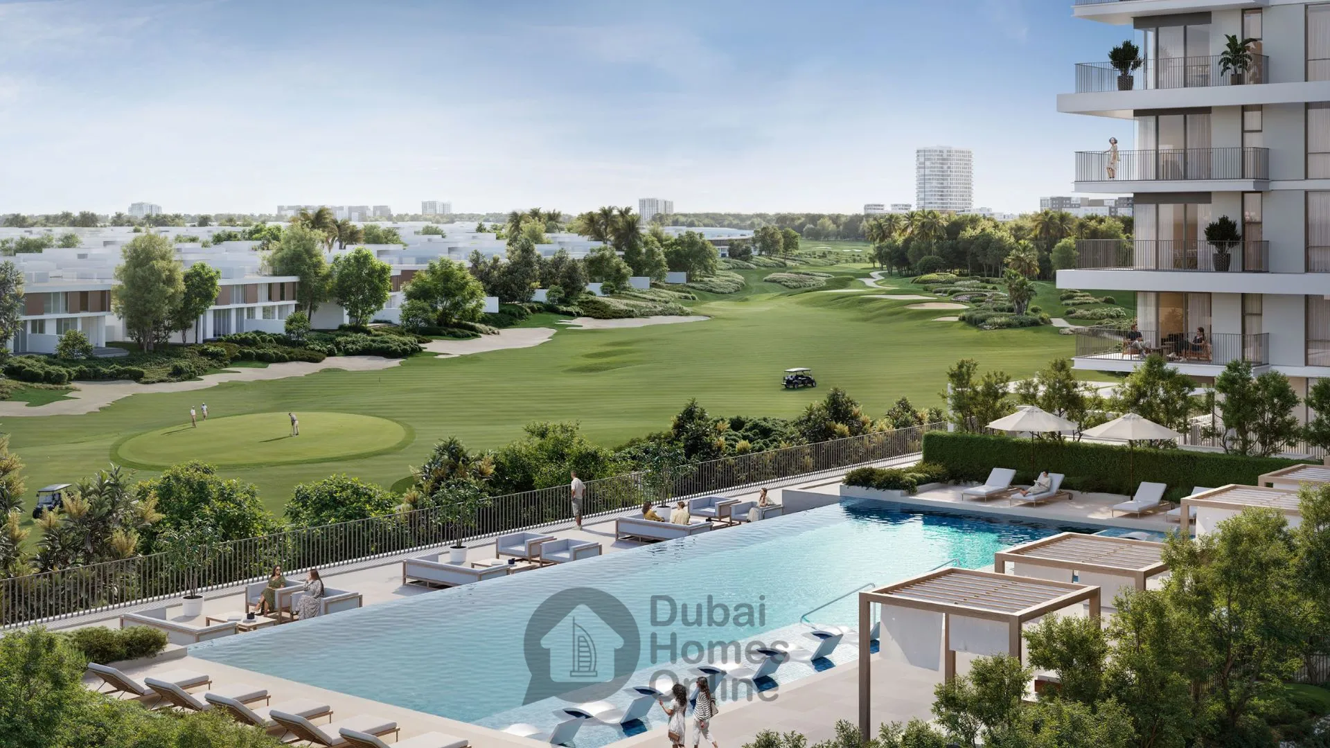 مشروع جولف ميدو في إعمار الجنوب: شقق وتاون هاوس للبيع في دبي