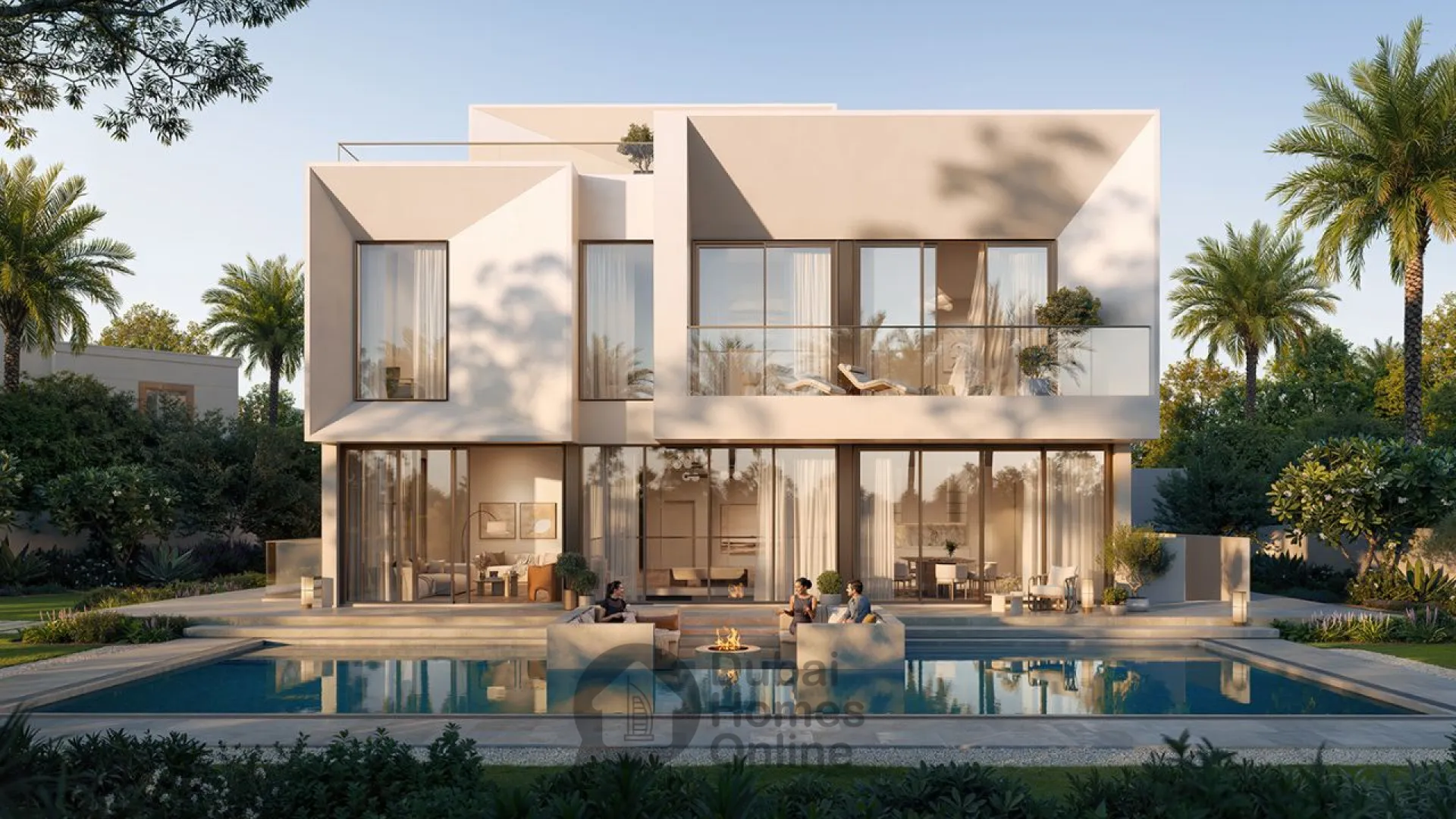 مشروع فلل اعمار بالاس أوسترا: فلل فاخرة للبيع في واحة دبي