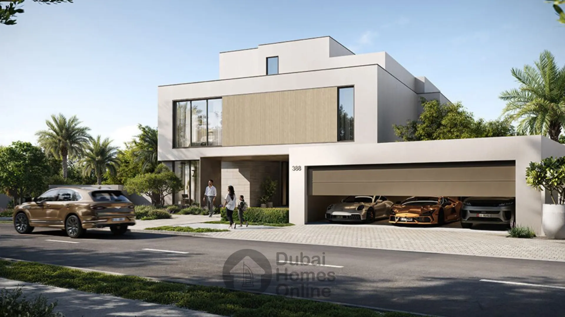 مشروع فلل اعمار بالاس أوسترا: فلل فاخرة للبيع في واحة دبي