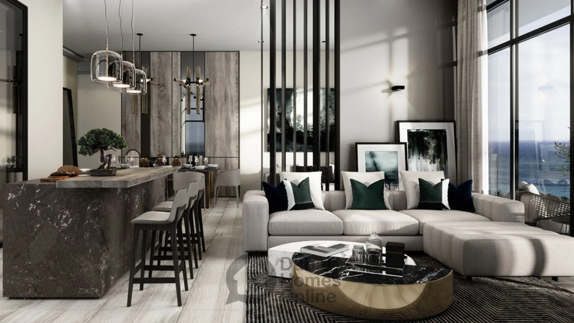 آپارتمان های داماک سیکرست در دبی ماریتایم سیتی + قیمت و تمام جزئیات