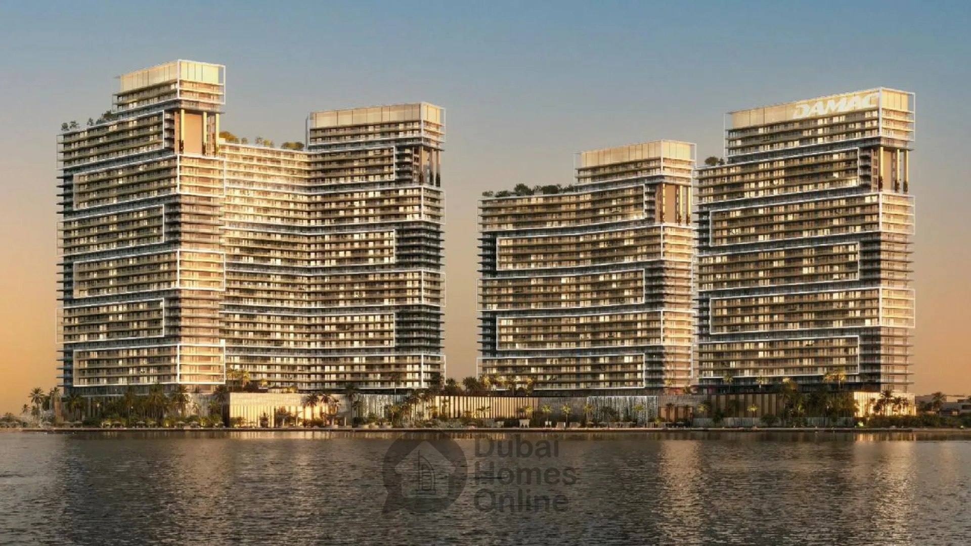 آپارتمان های داماک سیکرست در دبی ماریتایم سیتی + قیمت و تمام جزئیات
