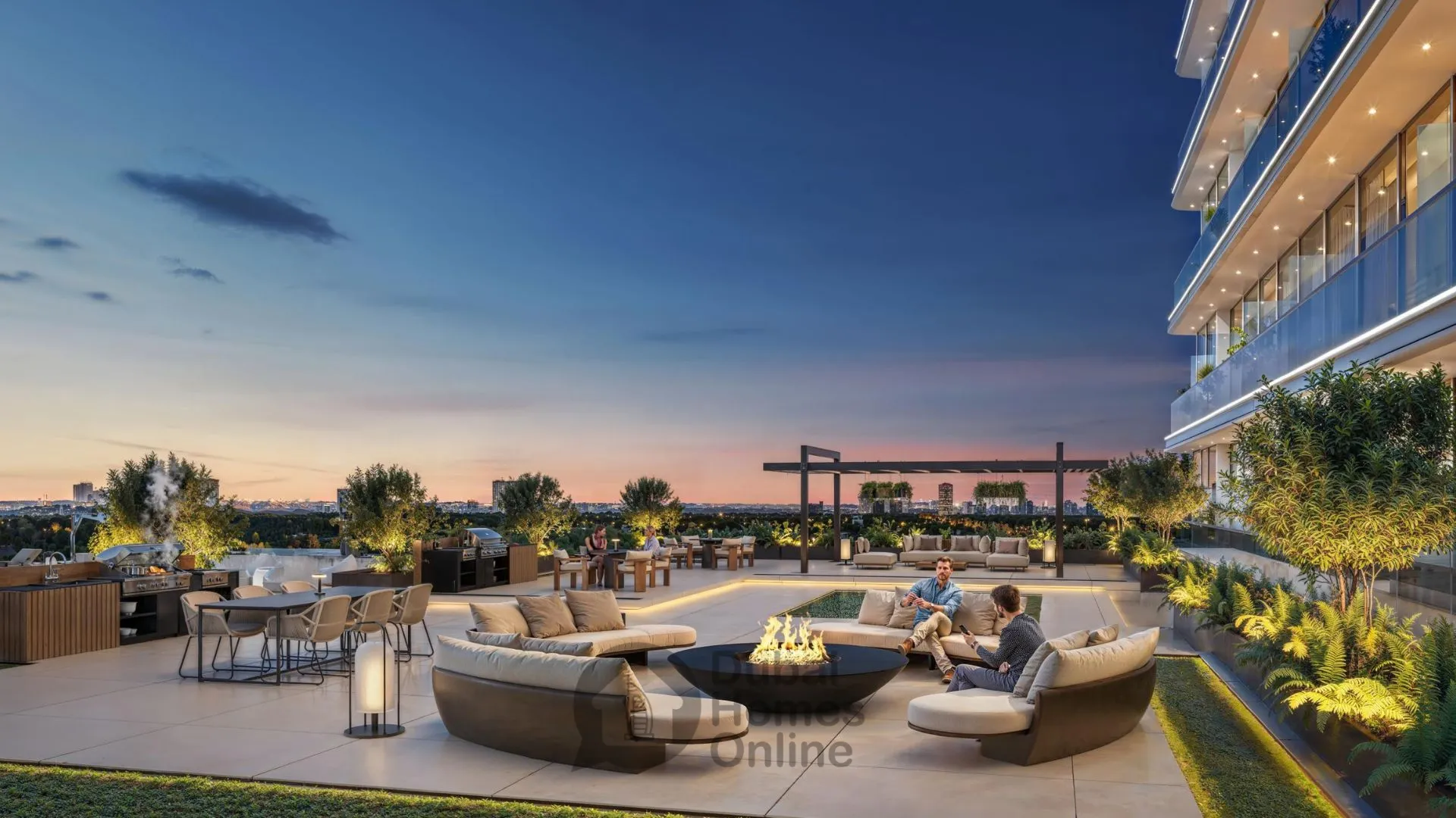 آپارتمان های دانوب اسپارکلز دبی در منطقه الفرجان دبی