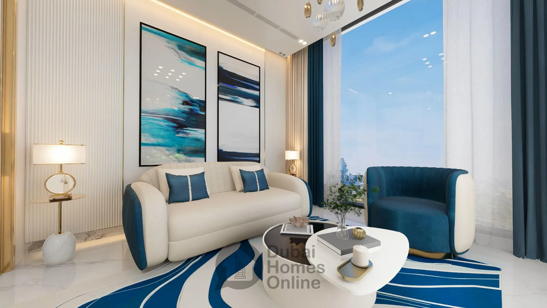 آپارتمان های دانوب اسپارکلز دبی در منطقه الفرجان دبی