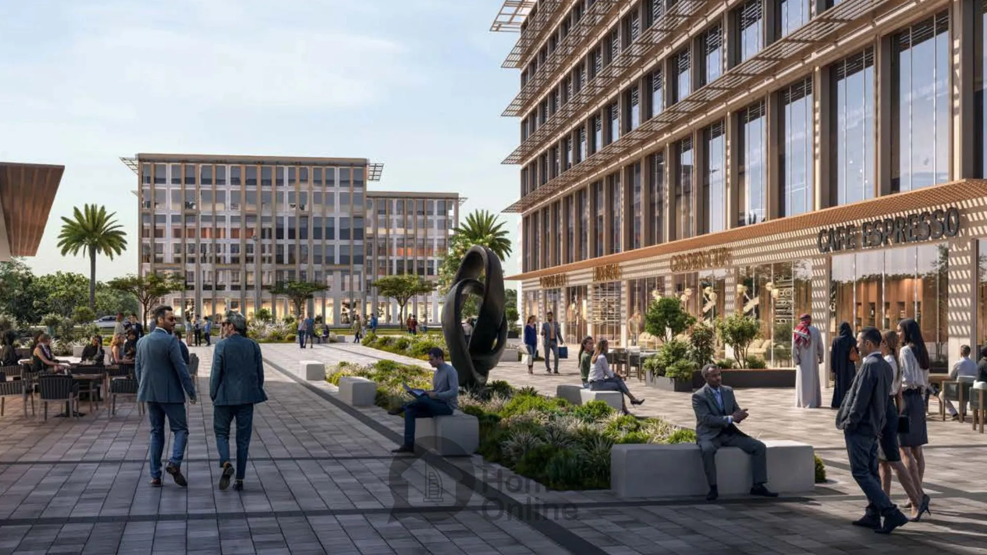 تاون هاوس و فلل بين من أورا للبيع في غنتوت بأبوظبي