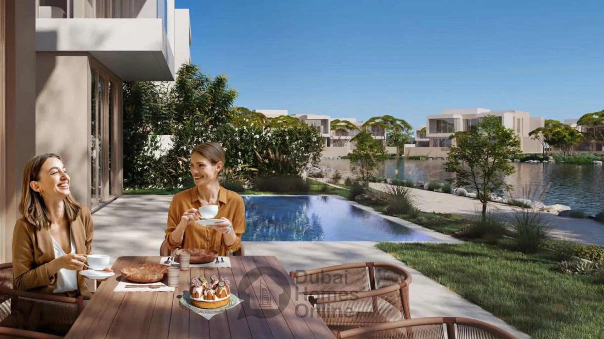 تاون هاوس و فلل بين من أورا للبيع في غنتوت بأبوظبي