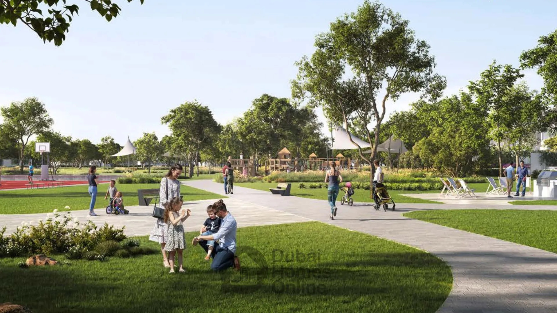 تاون هاوس و فلل بين من أورا للبيع في غنتوت بأبوظبي