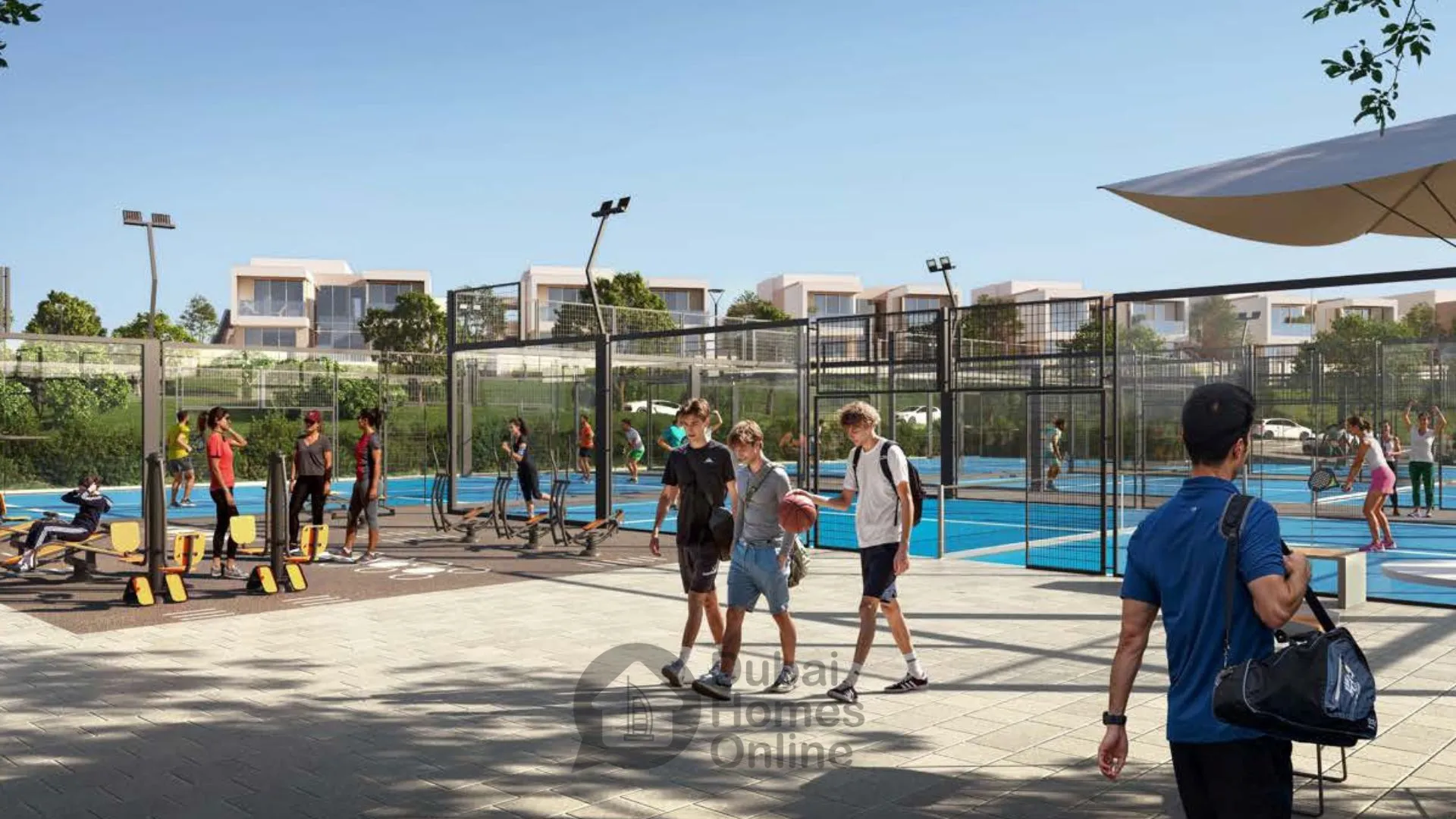 تاون هاوس و فلل بين من أورا للبيع في غنتوت بأبوظبي