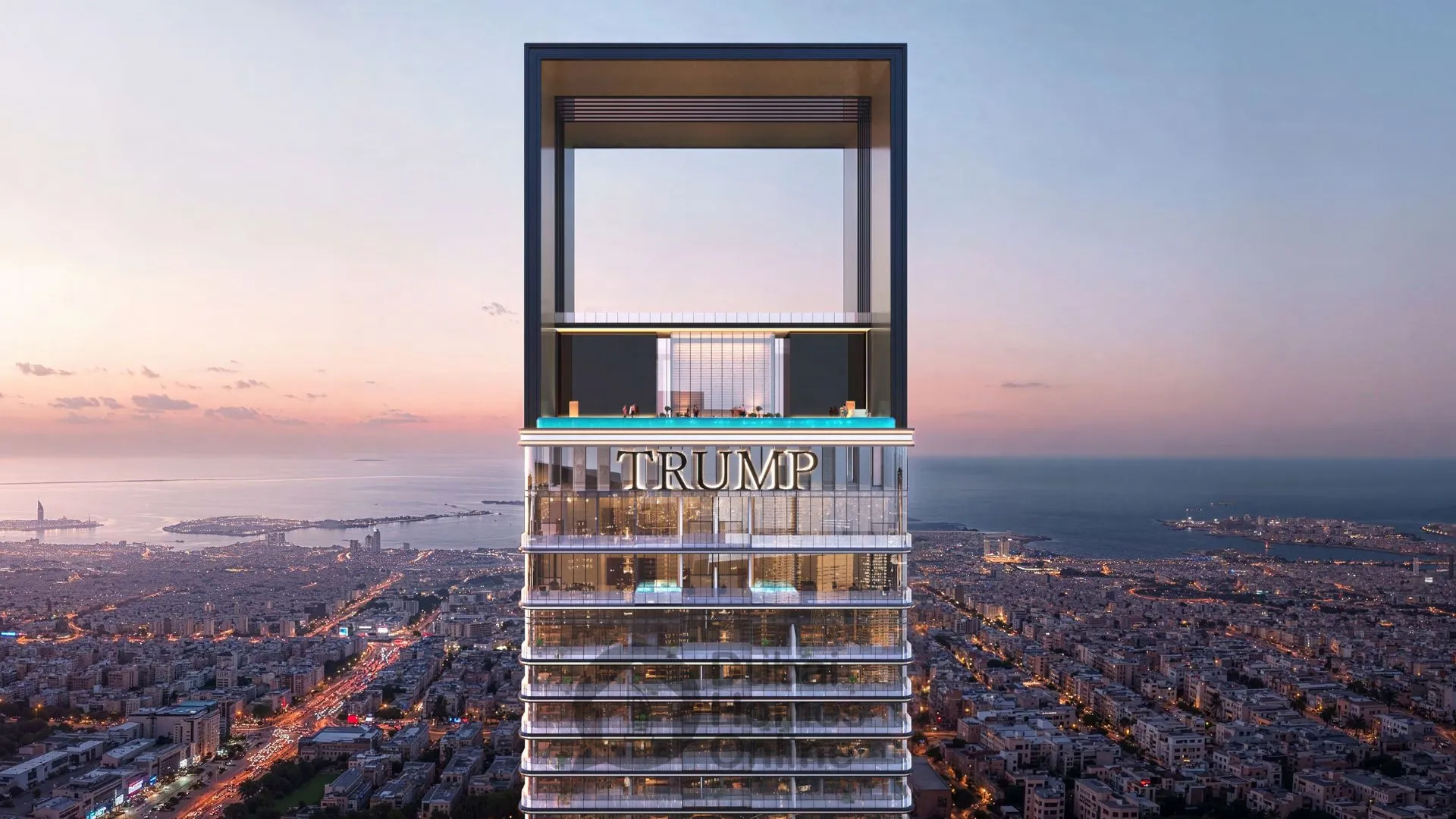 برج ترامب دبي: مساكن حصرية وفاخرة على طريق الشيخ زايد