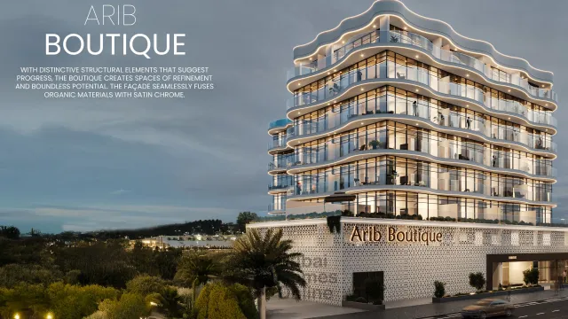 Arib Boutique Apartments in JVC Dubai + Price And Details