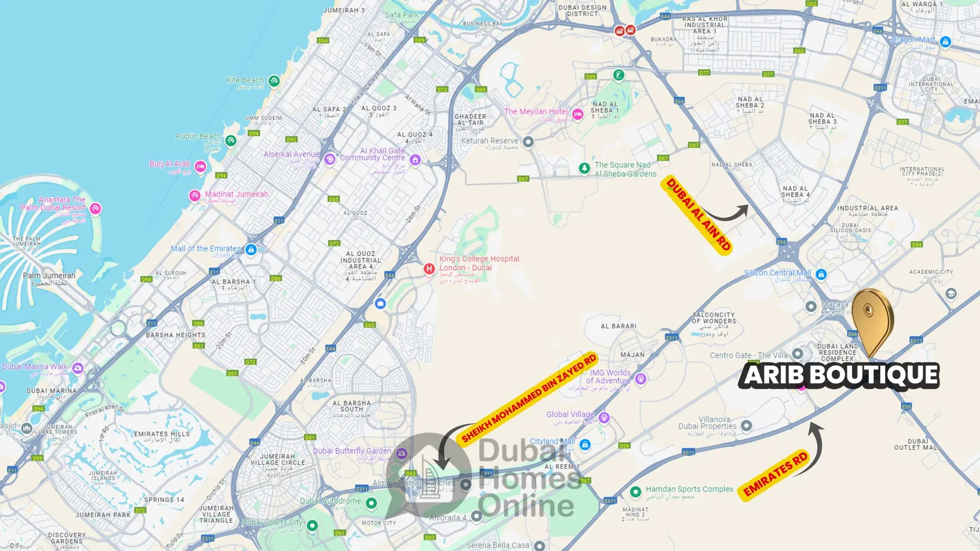 Arib Boutique Apartments in JVC Dubai + Price And Details