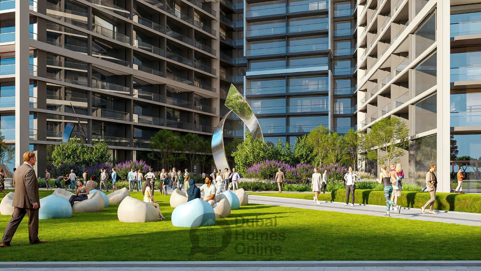 شقق شوبا سنترال للبيع في دبي على شارع الشيخ زايد دبي