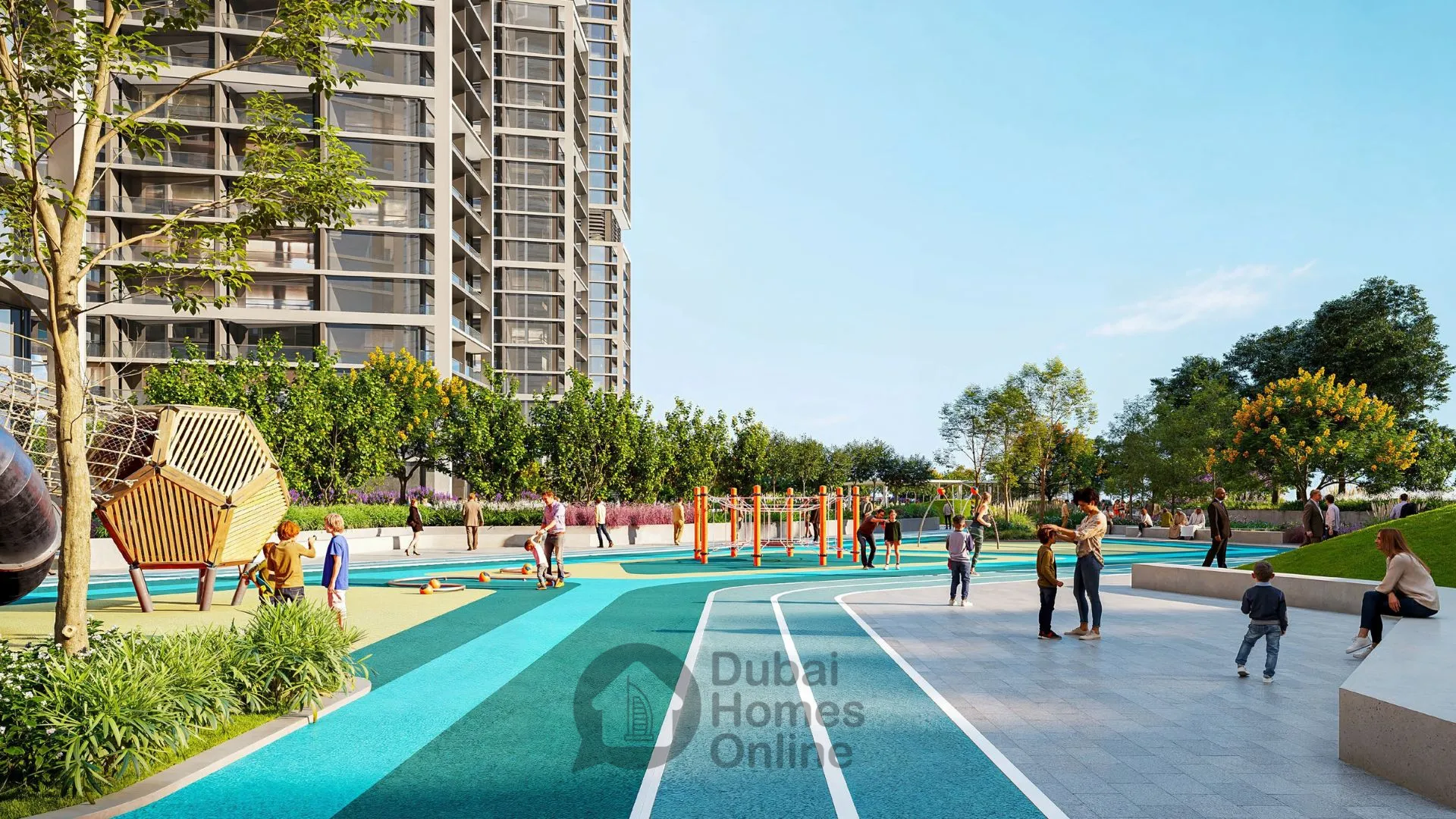 شقق شوبا سنترال للبيع في دبي على شارع الشيخ زايد دبي