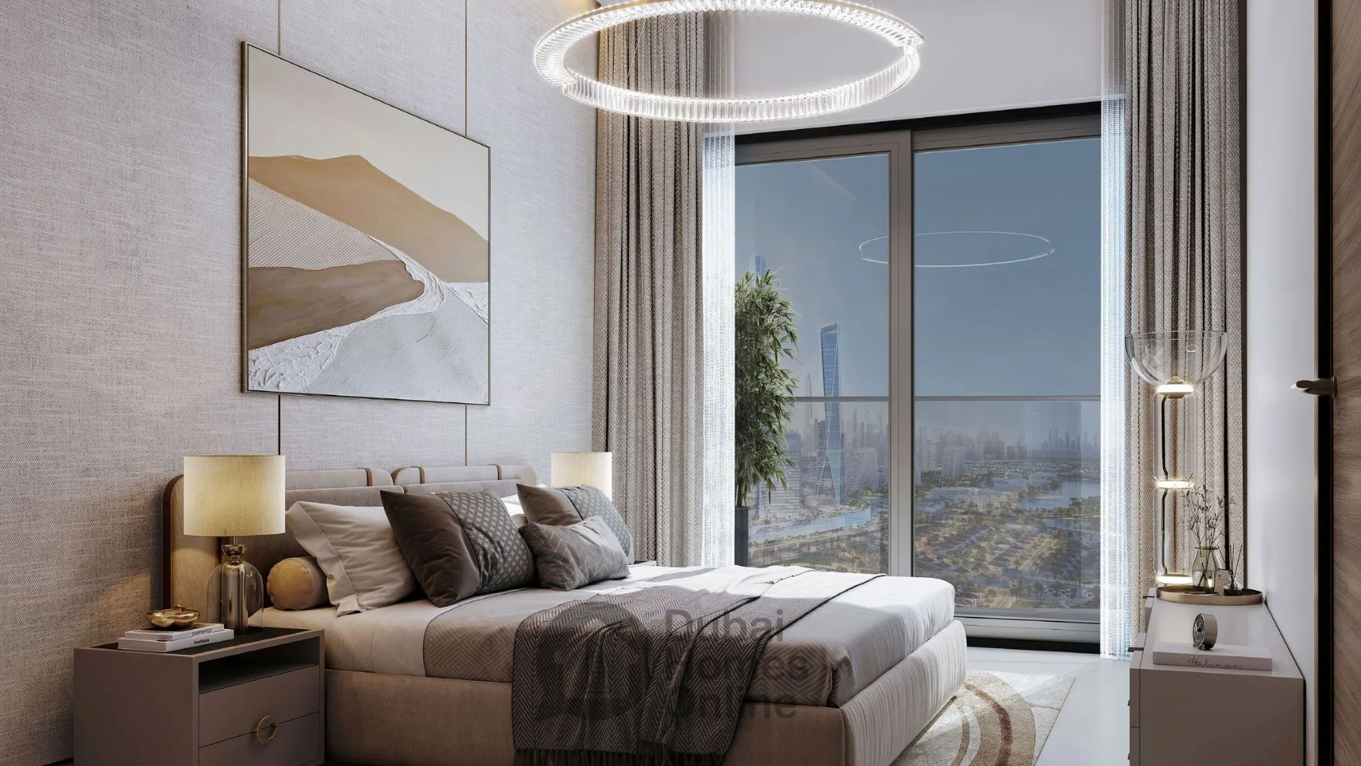 شقق شوبا سنترال للبيع في دبي على شارع الشيخ زايد دبي