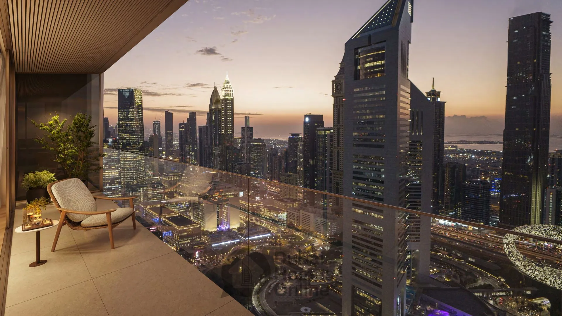 جمیرا رزیدنس‌ امارات تاورز – شاهکار مراس در خیابان شیخ زاید