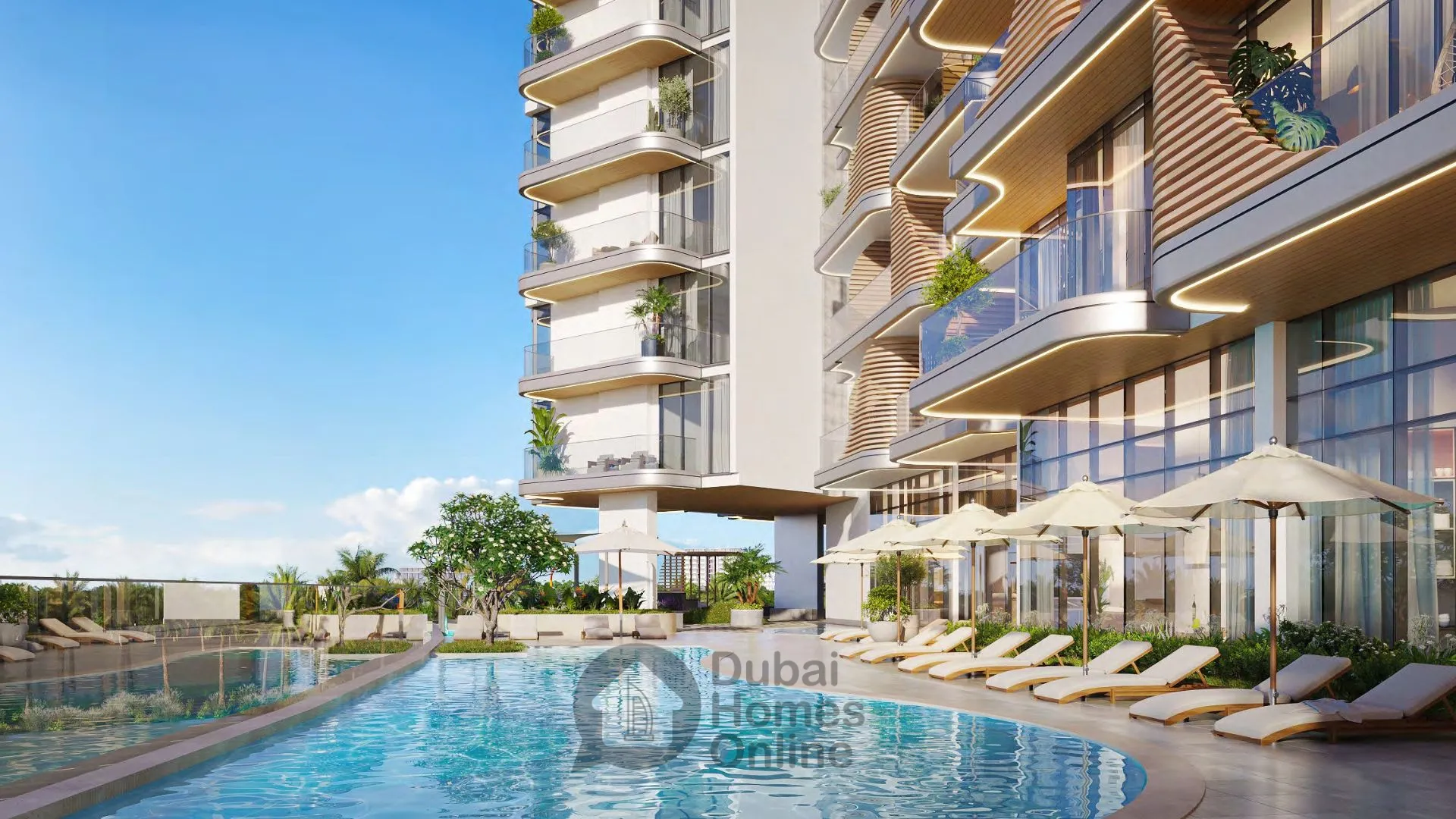 شقق ربدان جیتس في مجان دبي لاند + السعر والتفاصيل