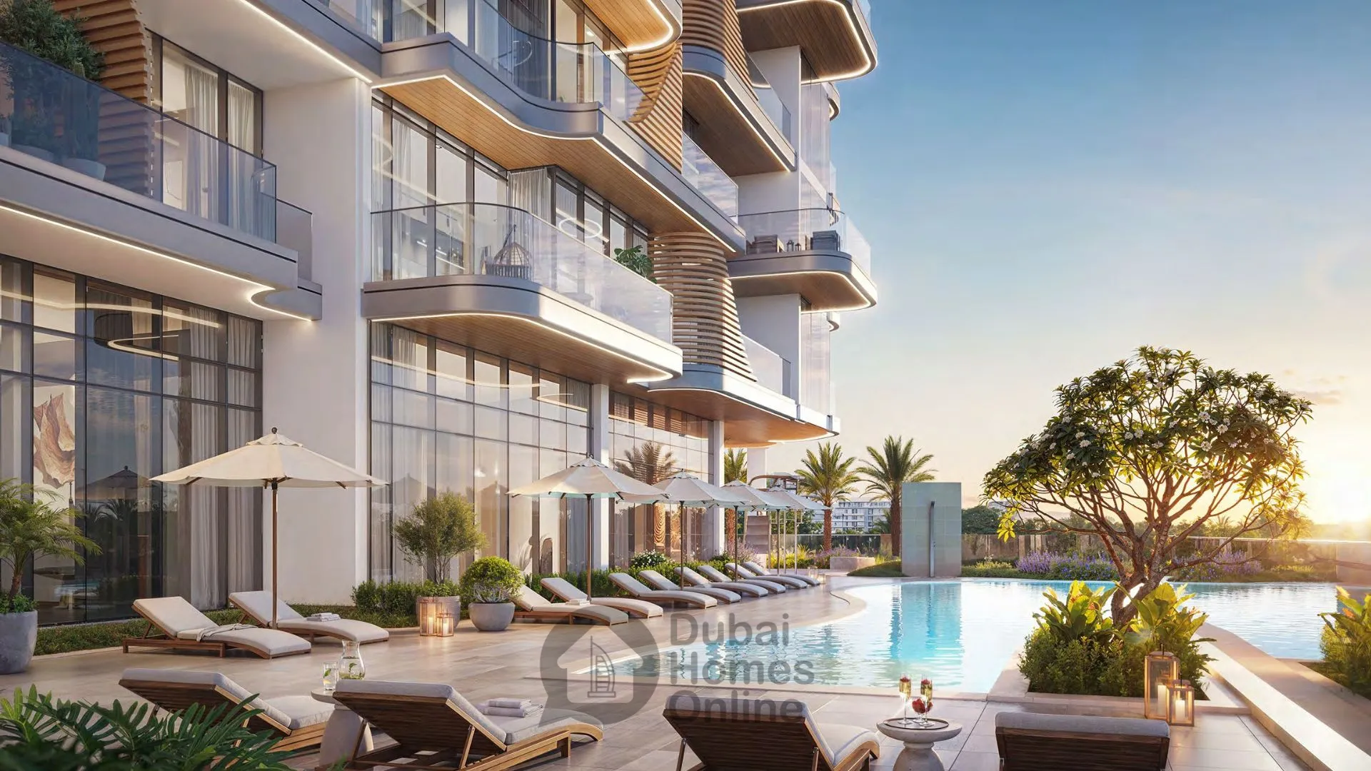 شقق ربدان جیتس في مجان دبي لاند + السعر والتفاصيل