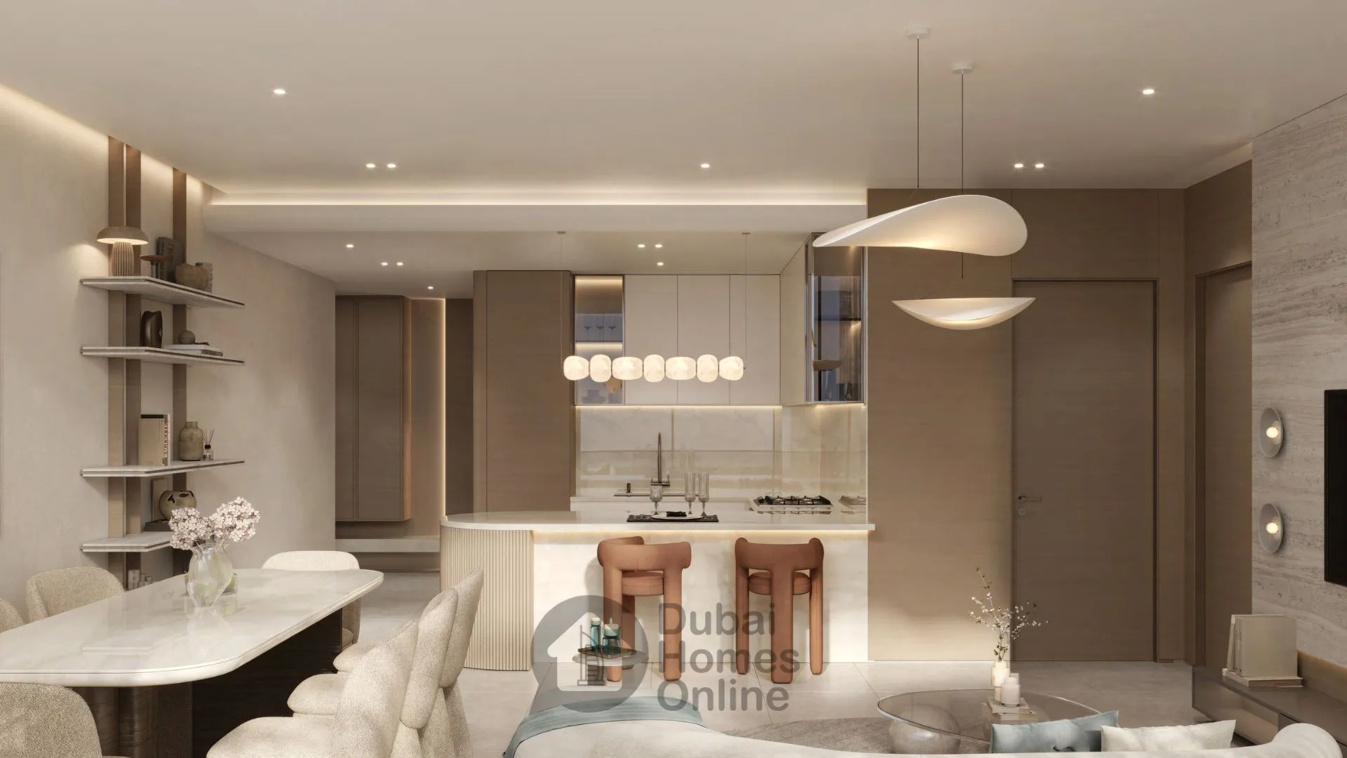 شقق ربدان جیتس في مجان دبي لاند + السعر والتفاصيل