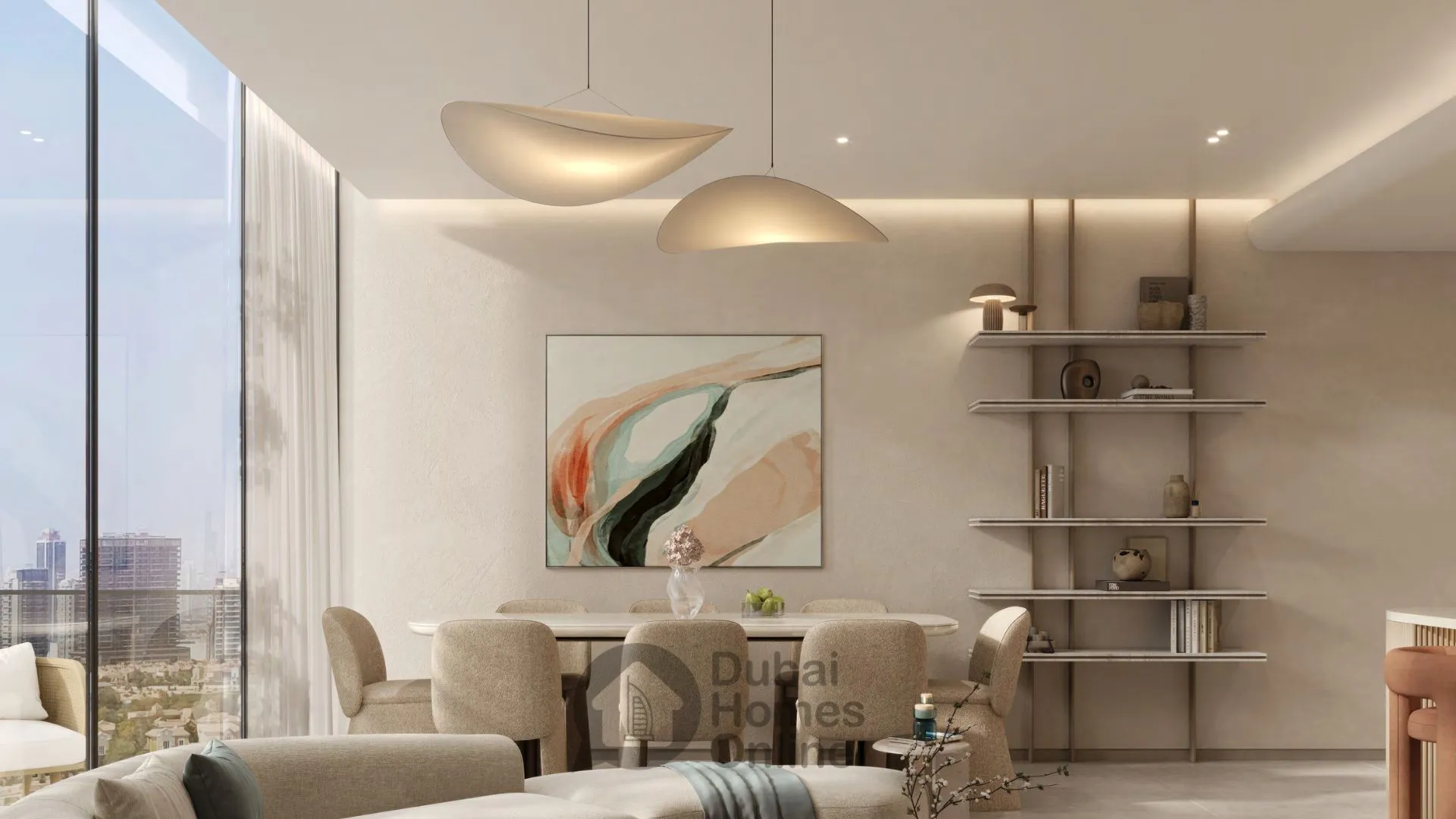 شقق ربدان جیتس في مجان دبي لاند + السعر والتفاصيل